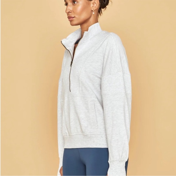 Free people Adeline half zip pullover - Picture 3 of 6